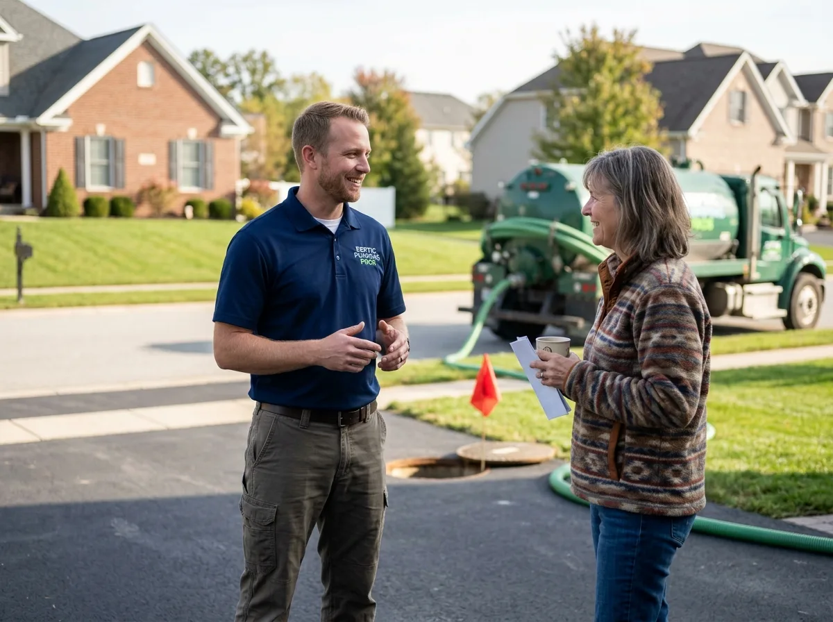 Septic Tank Cleaning in Red Hill, PA