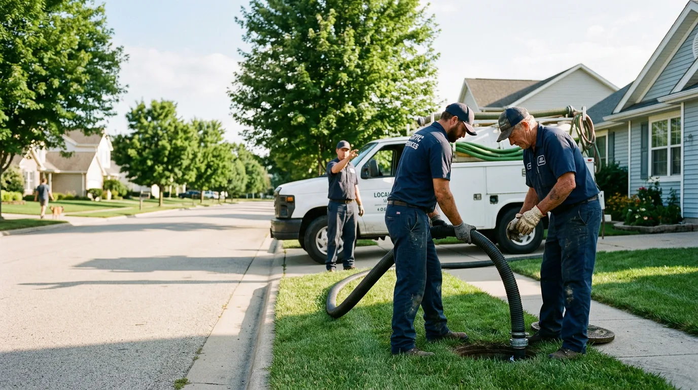 Septic Tank Cleaning in Red Hill, PA